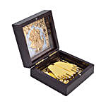 Radha Krishna Prayer Box- Golden