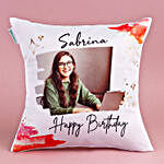 Cuddly Birthday Personalised Cushion