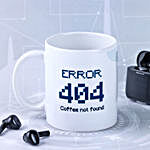 Error 404 White Mug