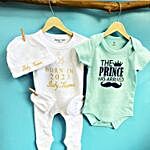 Babyrobe Personalised Little Prince Gift Box