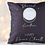 Personalised Karwa Chauth LED Cushion