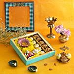 Kesar Classic Assortment Blue Diwali Gift Box