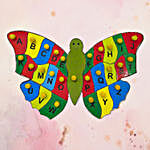 Multicoloured Alphabet Butterfly With Knobs