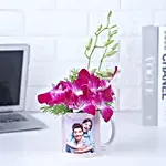 Mug Full of Orchid Love