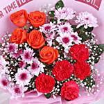 Personalised Bouquet of Heartfelt Emotions