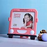 School Bus Sweet Memories Frame- Pink