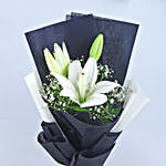 Hues of Enchantment Lily Bouquet