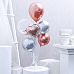 Whimsical Confetti Balloon Bouquet