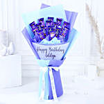 Chocolate Bar Birthday Bouquet