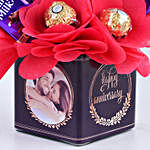 Anniversary Surprise Chocolate Bouquet