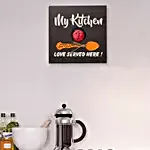 Love Served Here Kitchen Wall Hanging