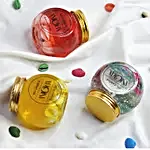 Colourful Bubble Gel Candles