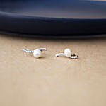 Blingy Pearl Earrings