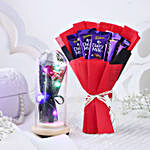Chocolaty Bouquet & Decor Combo