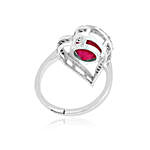 Crimson Heart Ring and Cute Goodies