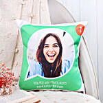 Personalised Love's Notification Cushion