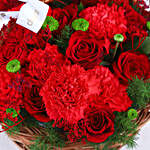 Valentine's Affection Of Rose & Carnation