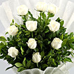 A Cool Breeze Roses Bouquet & Ferrero Rocher Box