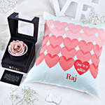 Personalised Forever Love Cuddly Gift Bundle