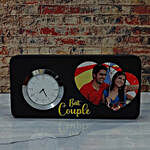 Forever Together Personalised Clock Table Top