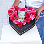 Dainty Love Floral Heart Box