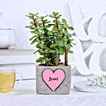 Floral Beauty & Personalised Green Gift Combo