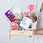 Personalised Floral Symphony Gift Basket