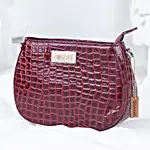 Personalised Classic Look Textured Handbag