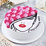 Woman Celebration Vanilla Cake- 1Kg
