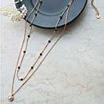 Multilayer 925 Silver Pearl Mangalsutra