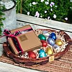 Indulgent Easter Chocolate Eggs Basket