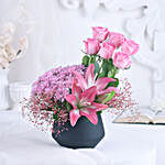 Monochromatic Pink Elegance Flower Bouquet