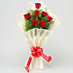 Serendipity 7 Red Roses Bunch