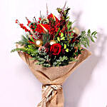 Holiday Theme Flower Bouquet
