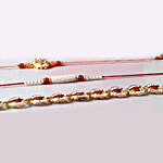 Set of 3 Bright And Colorful Rakhis
