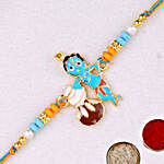 Set of 3 Pearl And Kids Rakhi With Rochers