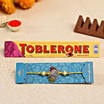 Divine Bal Ganesha Kids Rakhi And Toblerone Chocolate