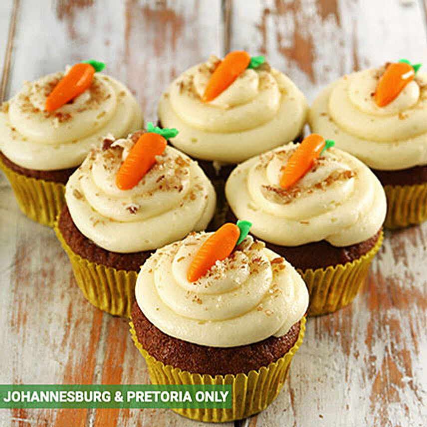 Carrot and Pecan Nut Cupcakes