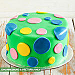 Green Polka Dot Pinata Cake 20cm