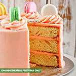 Pink Macaroon Cake