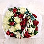 Red And White Candy Cane Bouquet