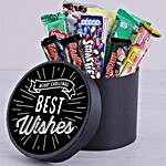 Best Wishes Chocolate Hat Box