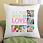 All You Need Is Love Personalised Pillow