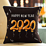 2020 New Year Greetings Printed Cushion