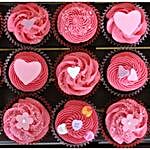 Pink Love Cupcakes