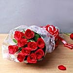 Appealing Red Rose Bouquet