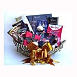 Holiday coffee and Sweets Gift Basket