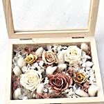 Elegant Preserved Roses Box