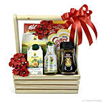 Alluring Sweet And Savoury Treats Basket