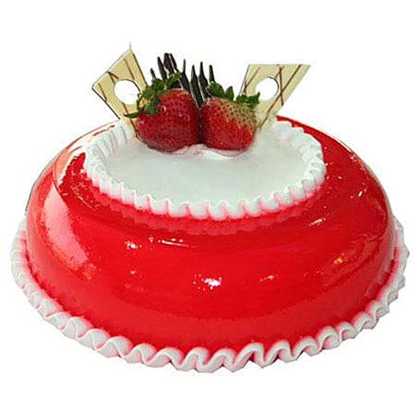 Strawberry Round Cake